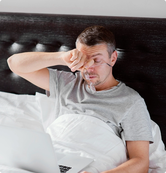 Low Testosterone Can Cause Poor Sleep and Fatigue